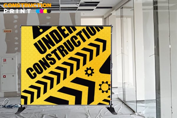 Backdrop Stand 8ft x 8ft (With Graphics) - Image 3