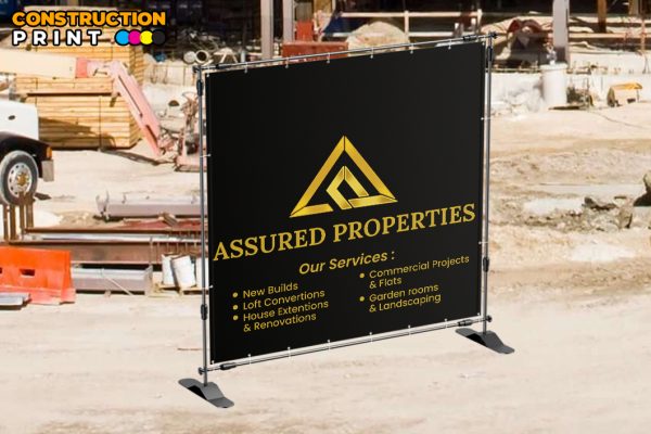 Backdrop Stand 8ft x 8ft (With Graphics) - Image 5