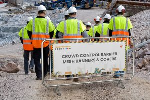 Crowd Barrier Mesh Banners and Covers