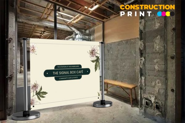 Custom Cafe Barrier Banners - Image 5