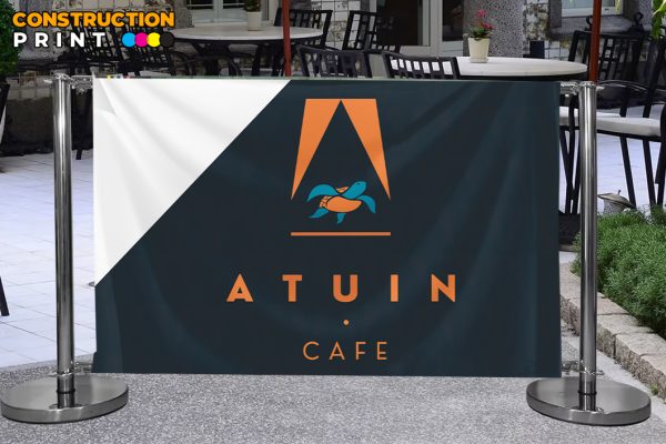 Custom Cafe Barrier Banners - Image 3