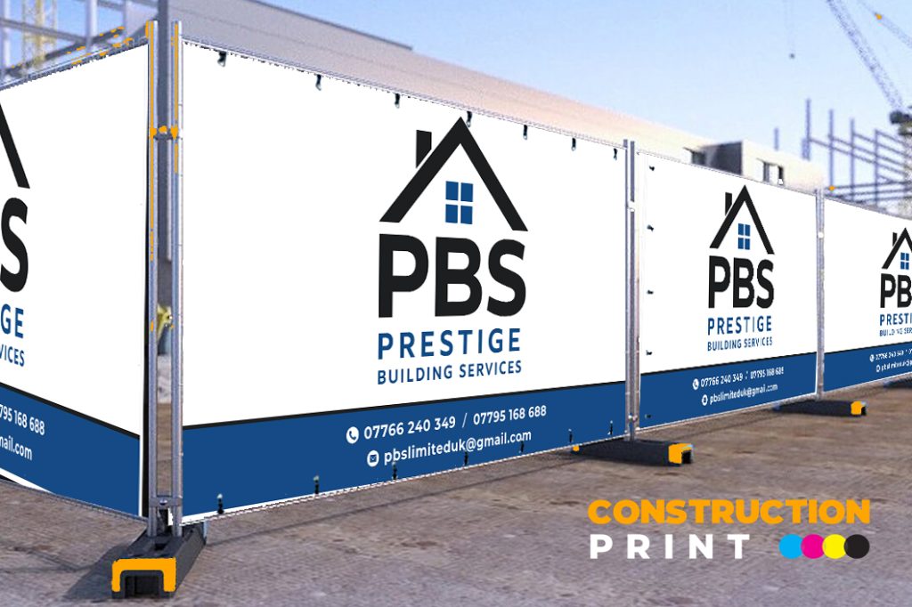 Heras Construction Fence Vinyl Cover 5