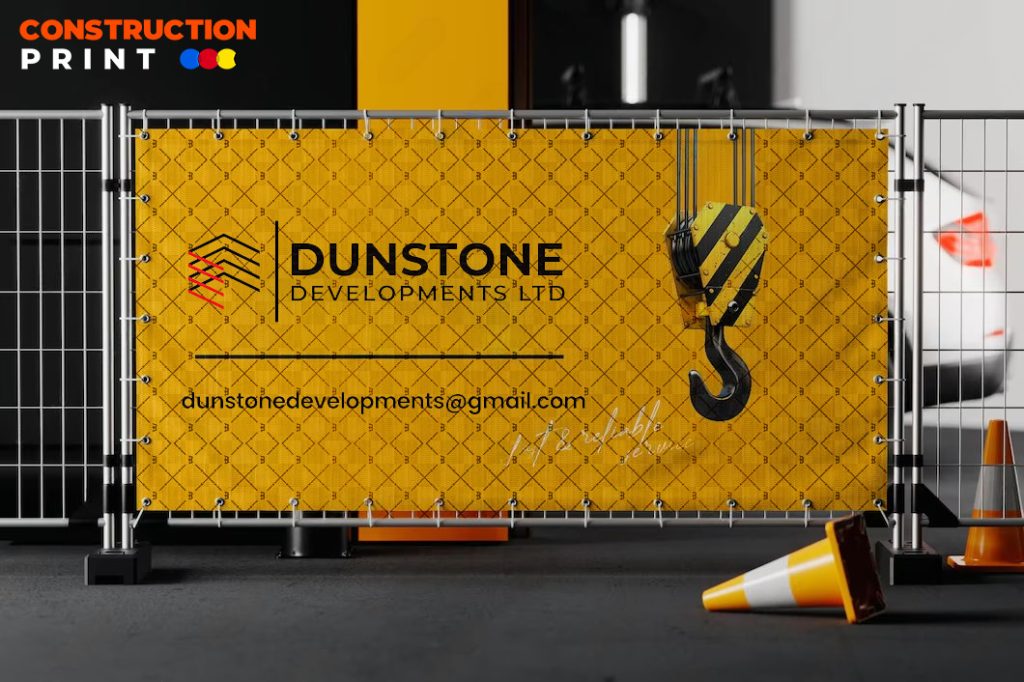 Heras Fence Banners PVC Mesh 1