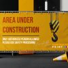 Heras Fence Banners PVC Vinyl 2