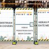 Heras Pedestrian Gate Mesh Covers 1