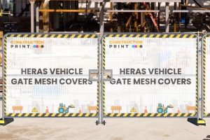 HERAS Vehicle Gate Mesh Covers & Banners