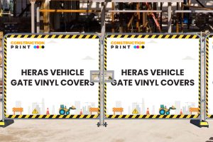 HERAS Vehicle Gate Vinyl Covers & Banners