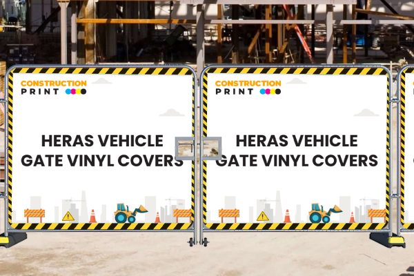 HERAS Vehicle Gate Vinyl Covers & Banners