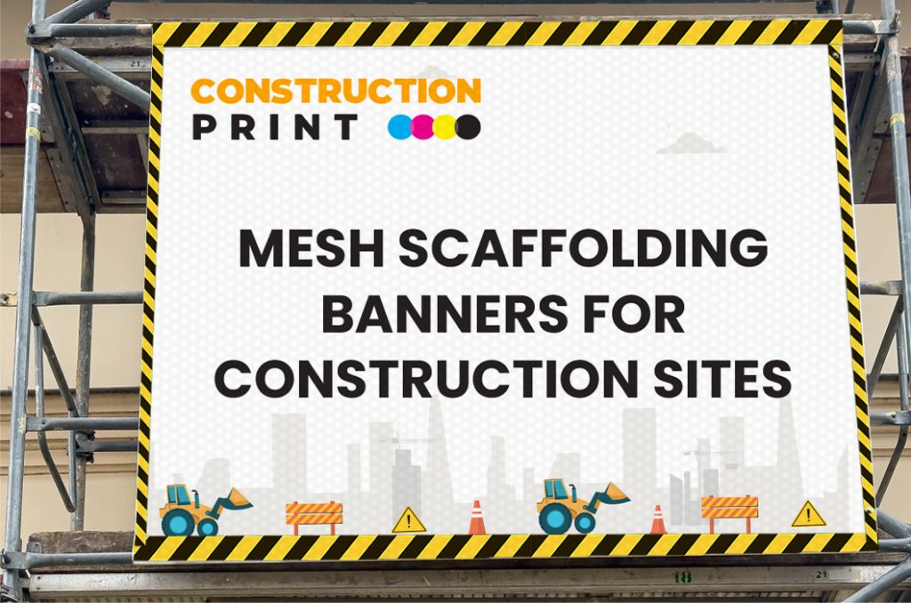 Mesh Scaffolding Banners for Construction Sites 2