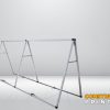 Outdoor Barrier Frame 1500mm x 700mm (Hardware Only) 3