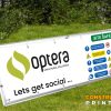 Outdoor Barrier Frame 2000mm x 1000mm (With Banner) 1