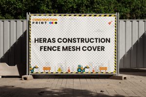 HERAS Construction Fence Mesh Covers