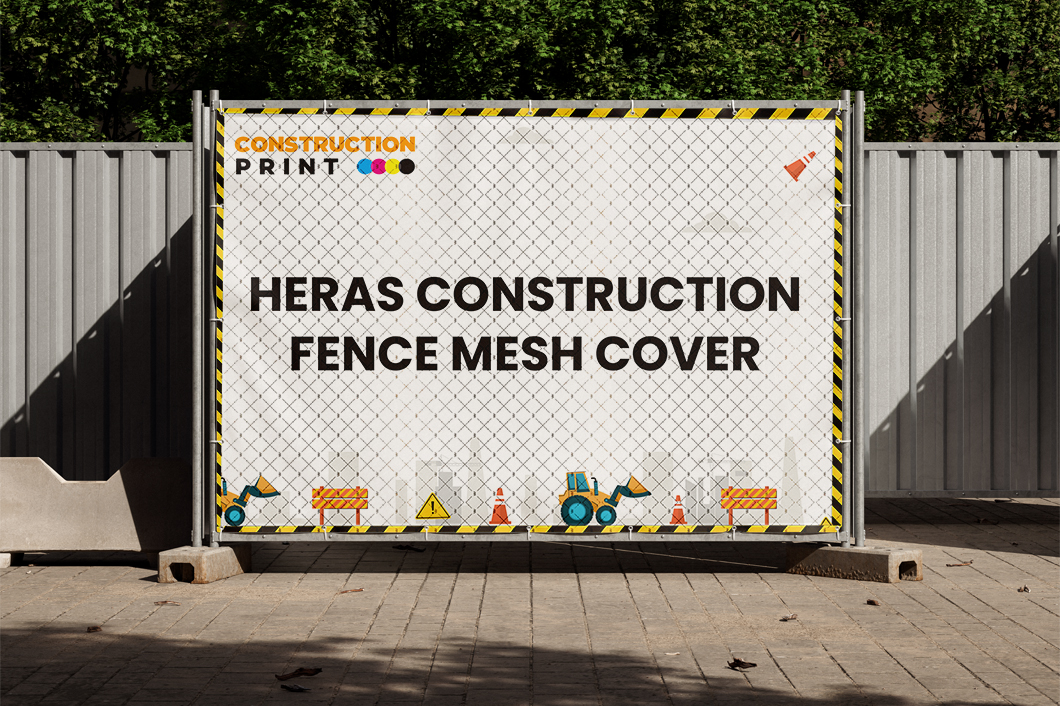 HERAS Construction Fence Mesh Covers