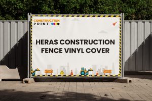 HERAS Construction Fence Vinyl Covers