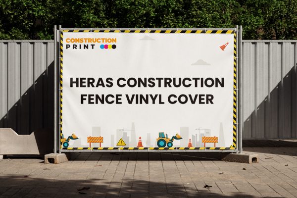 HERAS Construction Fence Vinyl Covers
