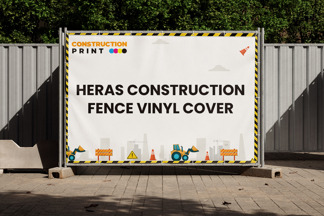 HERAS Construction Fence Vinyl Covers