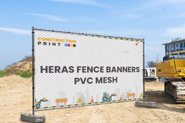 HERAS Fence Banners – PVC Mesh