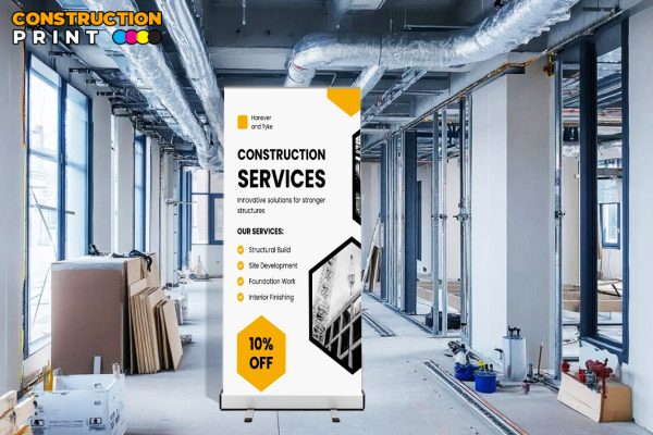 Roller Banner Stand 850mm x 2000mm - Image 4