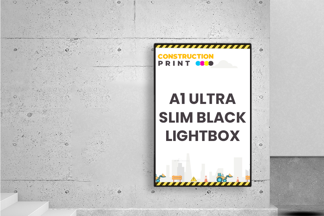 A1 Ultra Slim Black LightBox