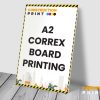 A2 Correx Board Printing