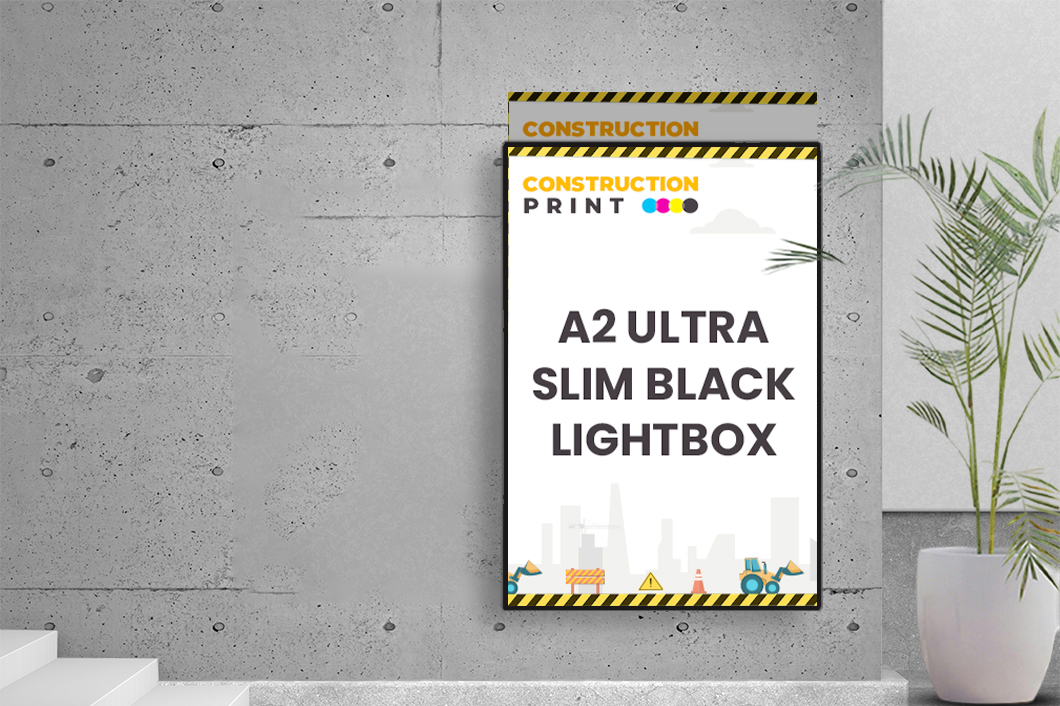 A2 Ultra Slim Black LightBox