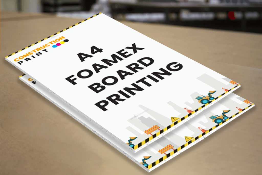 A4 Foamex Board Printing