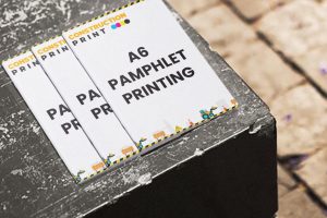 A6 Pamphlet Printing