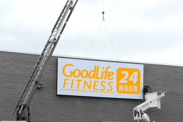 Billboard Vinyl Installation