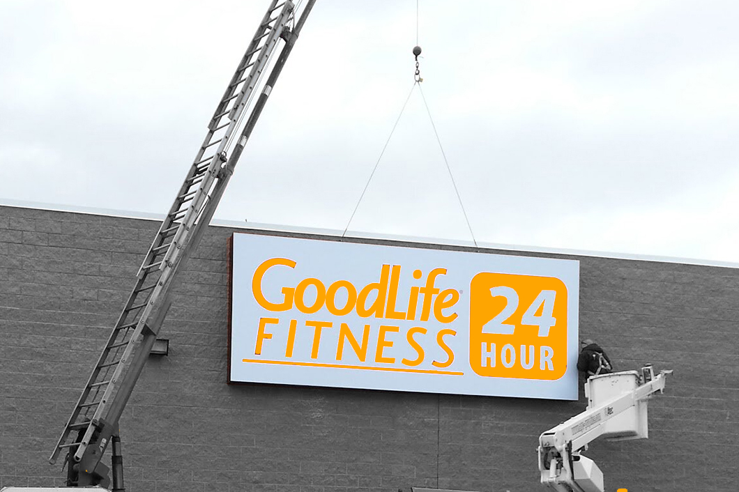 Billboard Vinyl Installation