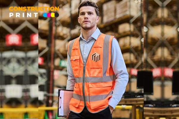Branded Hi Vis Executive Vest - Image 4