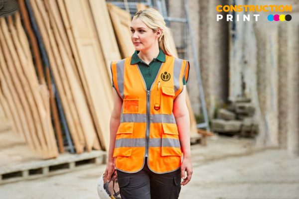 Branded Hi Vis Executive Vest - Image 2