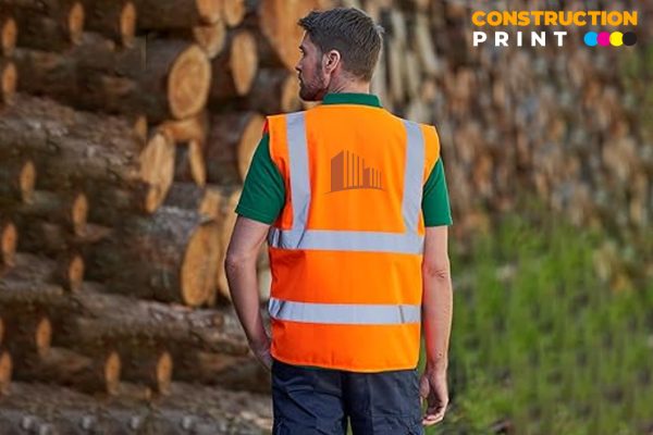 Branded Hi Vis Executive Vest - Image 5