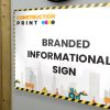 Branded Informational Sign