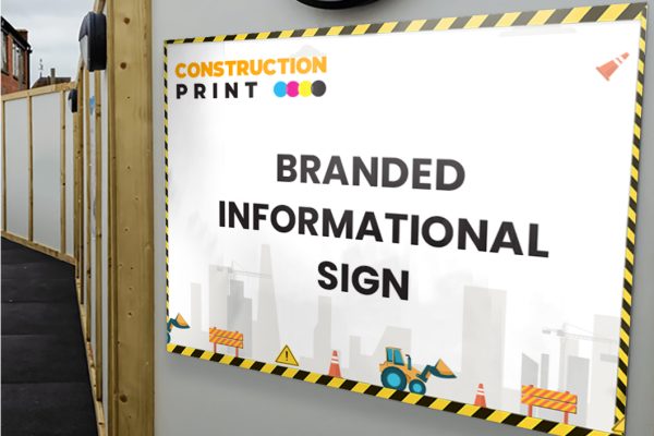Branded Informational Sign