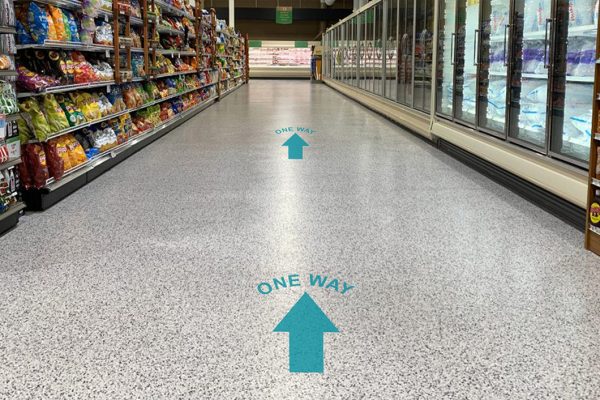 Clear Floor Decals Stickers - Image 3