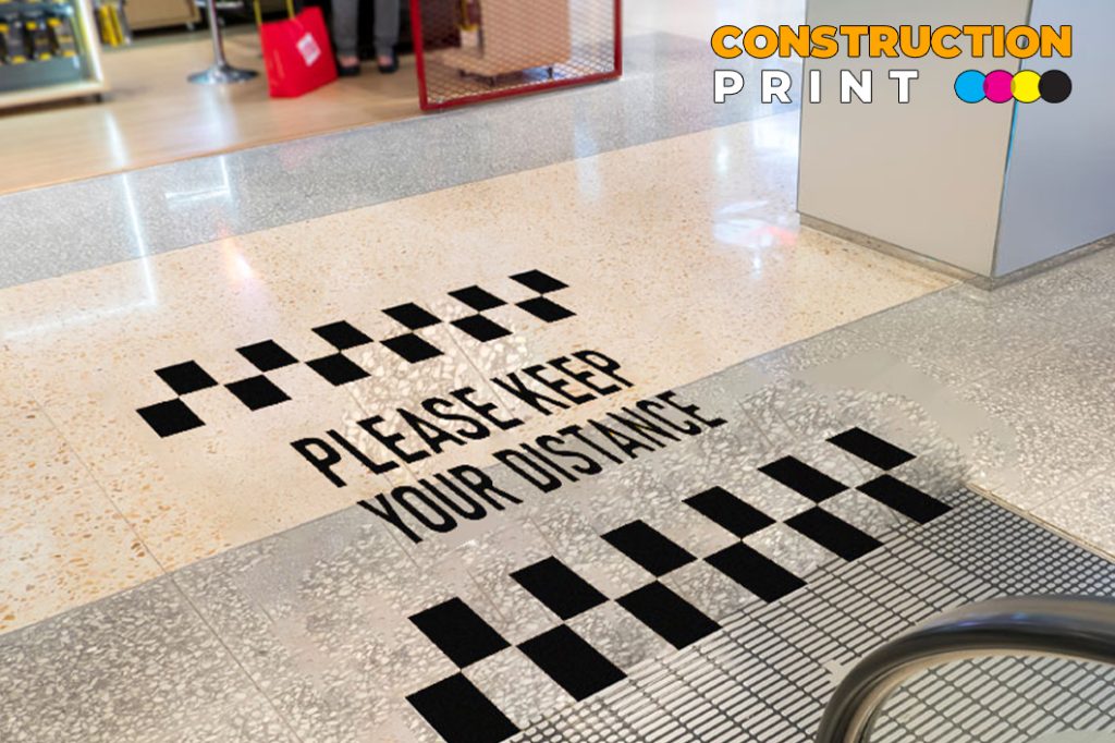 Clear Floor Decals Stickers 4