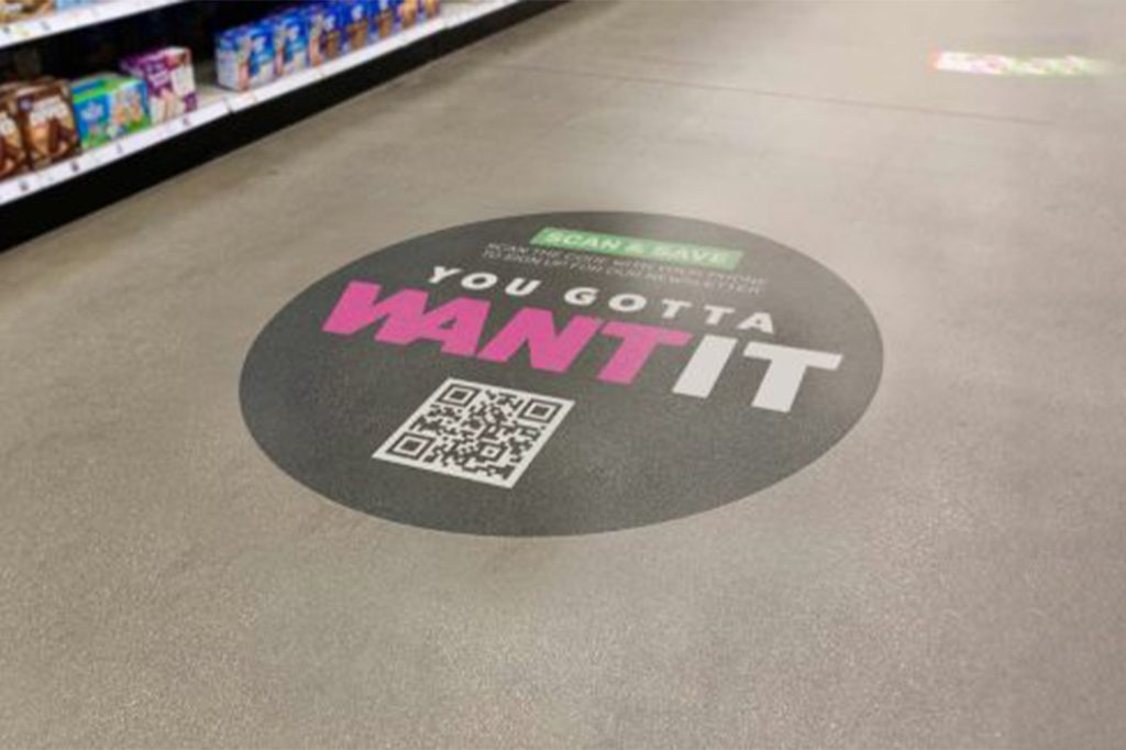 Clear Floor Stickers 1