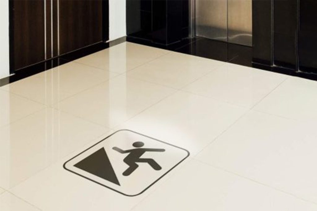 Clear Floor Stickers 2