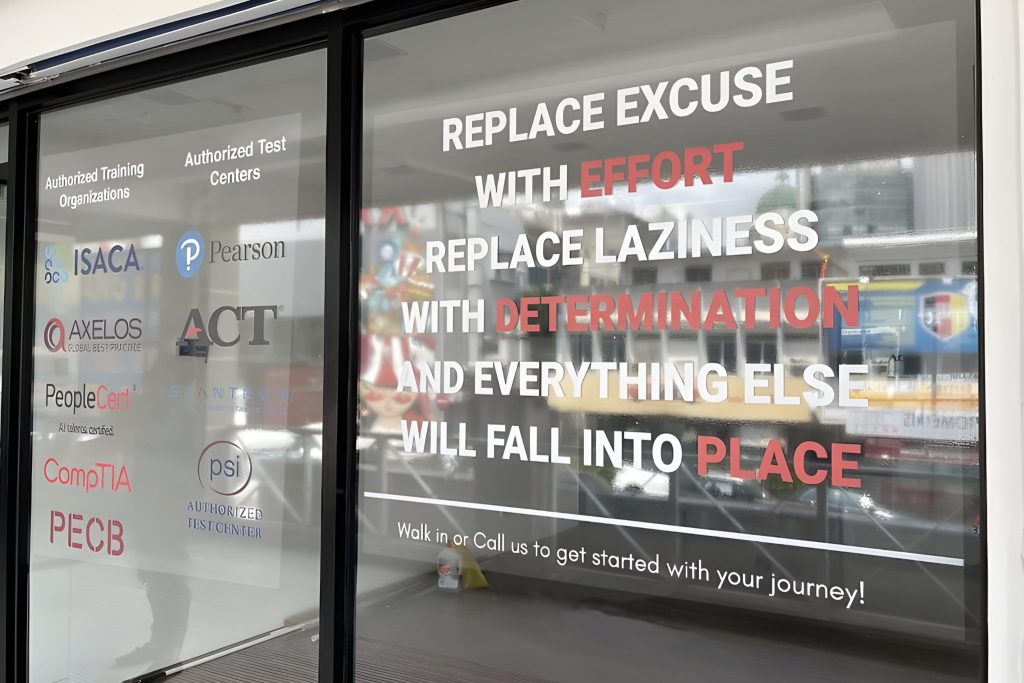 Clear Window Stickers 2