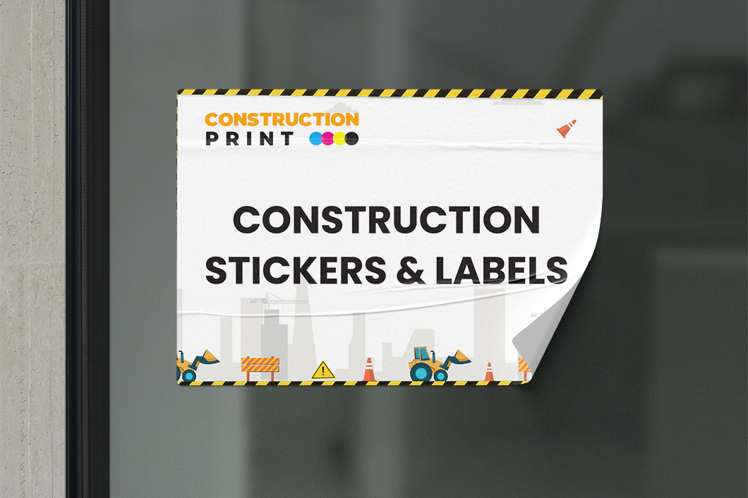 Construction Stickers & Labels