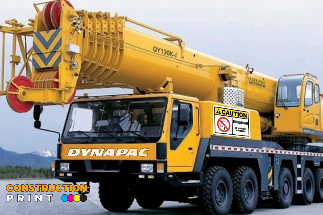 Crane Decal Stickers