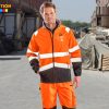 Custom Hi Vis Safety Softshell Jacket 2