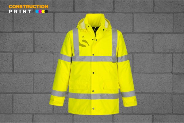 Customisable Hi Vis Traffic Jacket - Image 2