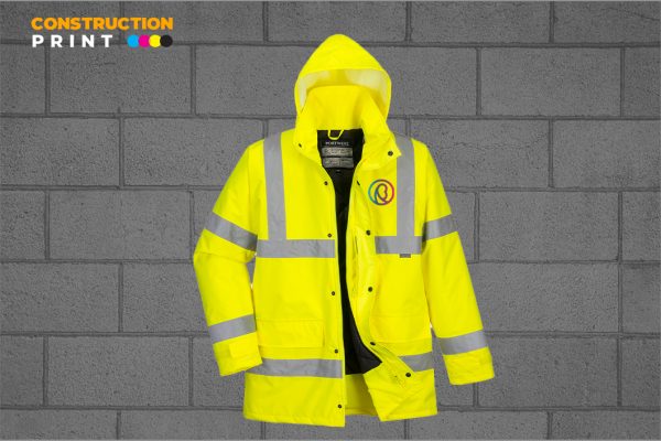 Customisable Hi Vis Traffic Jacket - Image 3
