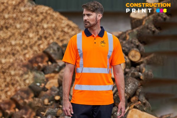 Custom Printed Hi Vis Polo - Image 3