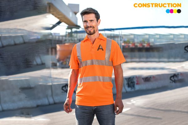 Custom Printed Hi Vis Polo - Image 5