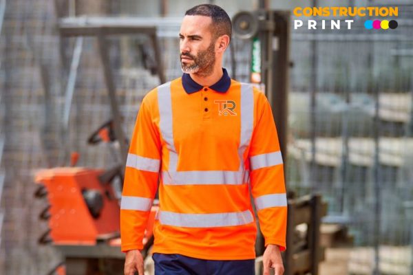 Custom Printed Hi Vis Polo - Image 4