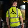 Custom Printed Hi Vis Pro Polo 1