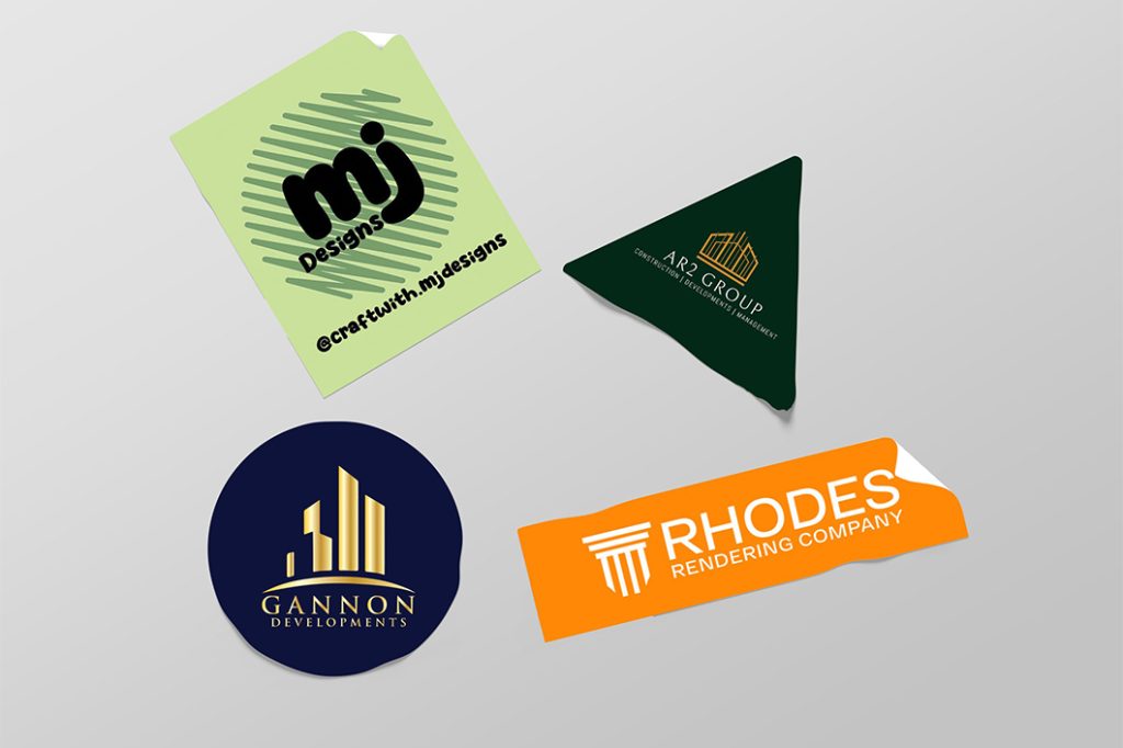 Custom Shape Stickers 4