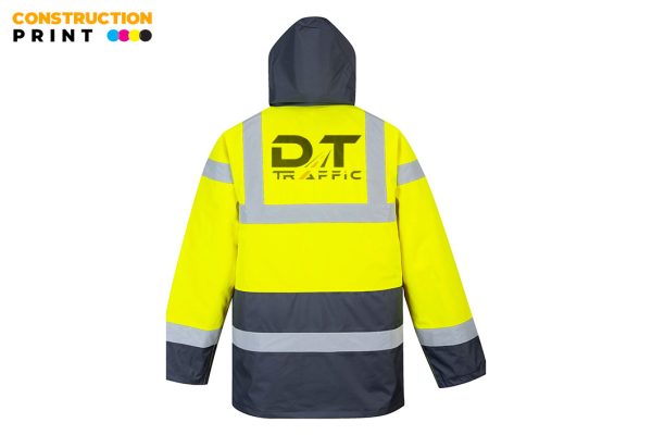 Customisable Premium Hi Vis Traffic Jacket - Image 3
